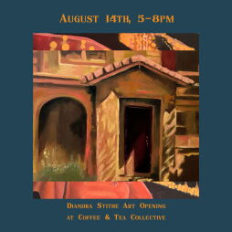 Diandra Stithe Art Opening at Coffee and Tea Collective