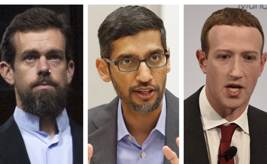 Twitter CEO Jack Dorsey, Google CEO Sundar Pichai, and Facebook CEO Mark Zuckerberg will testify on Wednesday before the Senate Commerce Committee about a legal shield known as Section 230.