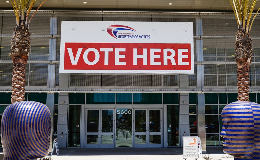 The San Diego County Registrar of Voters Office in Kearny Mesa, May 30, 2014.
