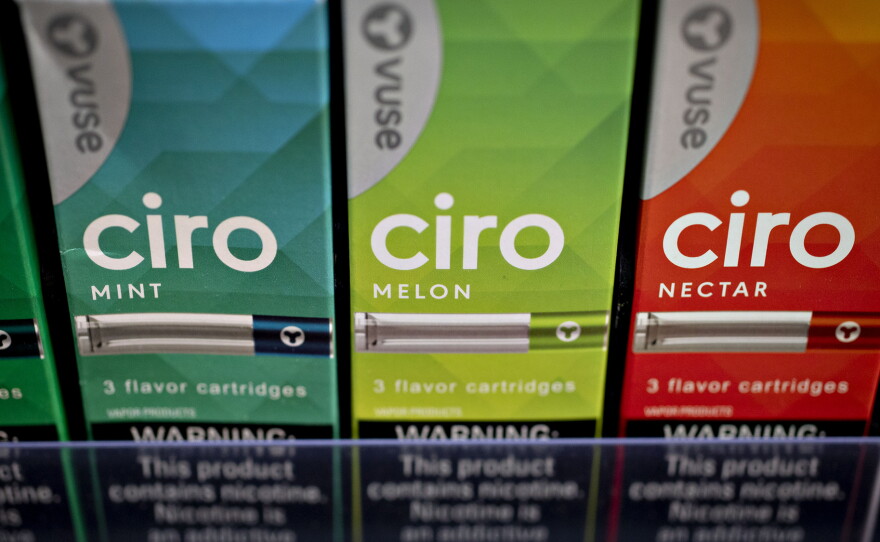 Trump Administration Cracks Down On Some Flavored Vaping Products | KPBS Public Media Trump Administration Cracks Down On Some Flavored Vaping Products | KPBS Public Media