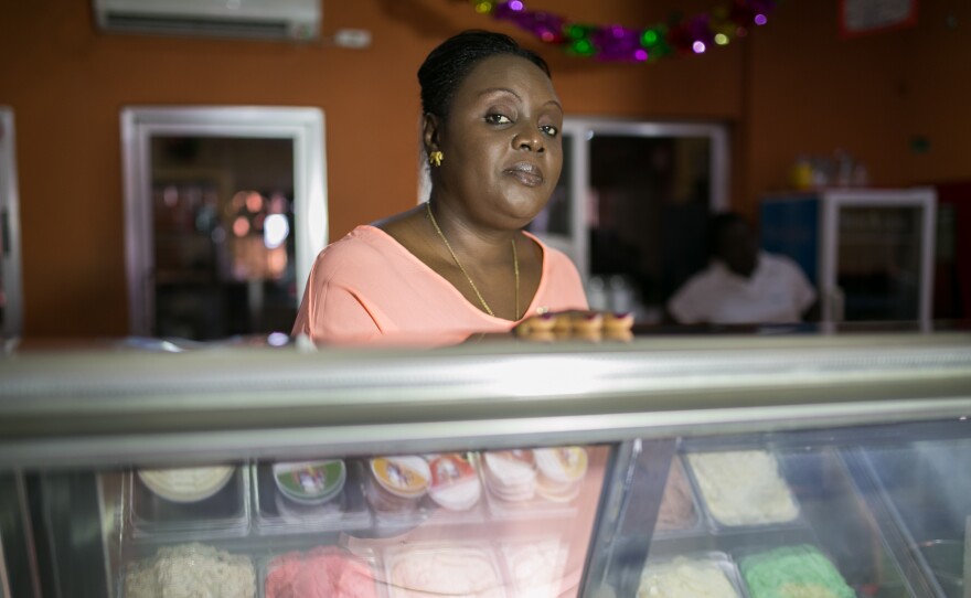 Eyvonne Bright-Harding opened Shark's Ice Cream in 1991.
