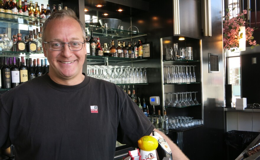 Sean Harrington wants to grow the bar he owns, which could employ more people, but he says the high commercial taxes are standing in the way.