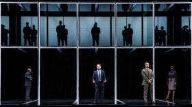 A scene from the play "JUNK: The Golden Age of Debt" at the La Jolla Playhouse.
