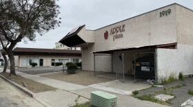 Pictured, Apple Plaza on 1919 Apple Street in Oceanside, Calif. Future home to the North County LGBTQ Resource Center. May 23, 2024