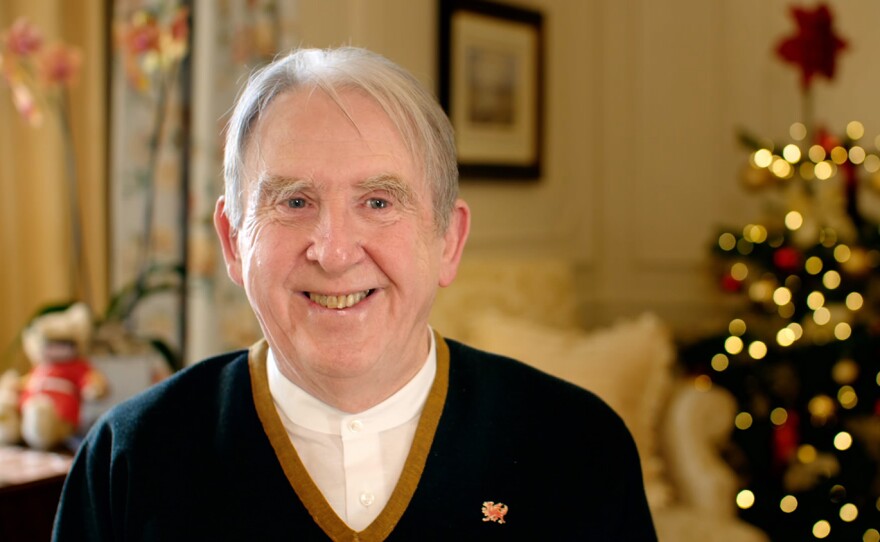 Regular Savoy guest Howell Harris. Go behind-the-scenes at the hotel during the holiday festivities as the first luxury hotel in Britain delivers the glamor, elegance, history and character their guests truly wish to experience.