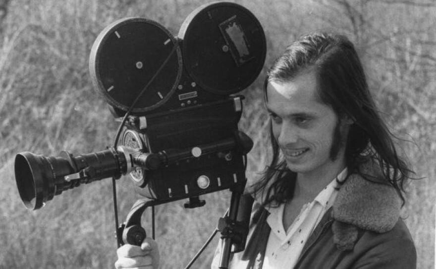 Filmmaker John Waters directing.