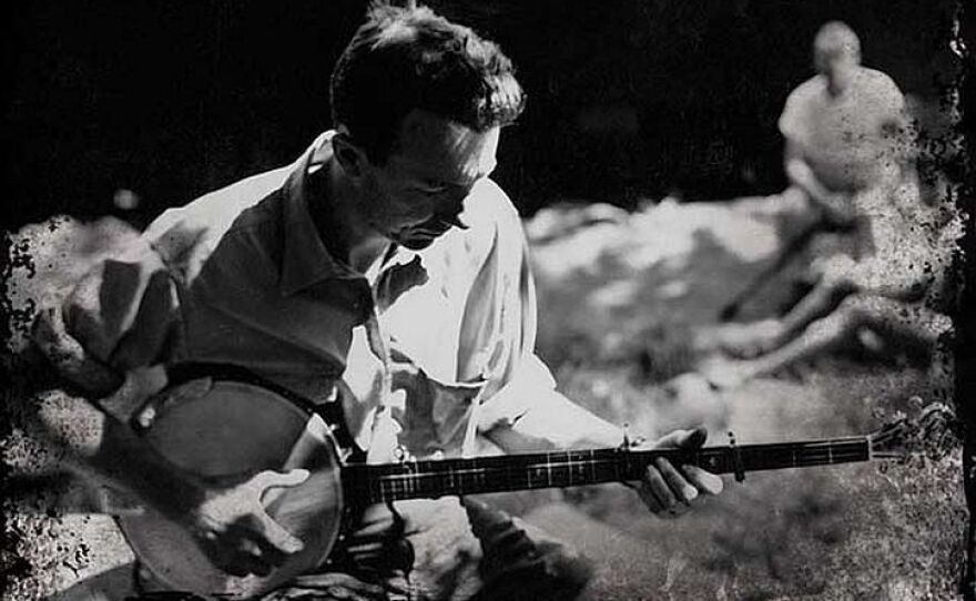Young Pete Seeger (undated photo)