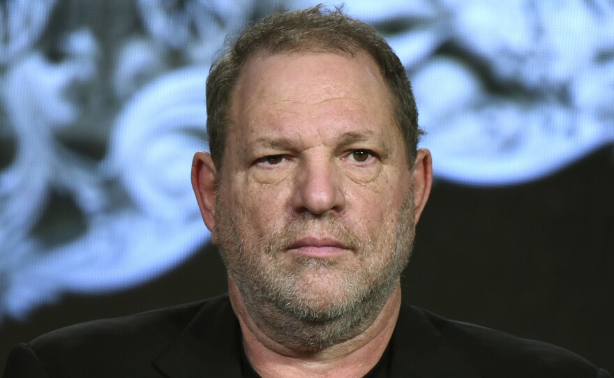 Hollywood mogul Harvey Weinstein whose production company announced it has filed for bankruptcy protection.
