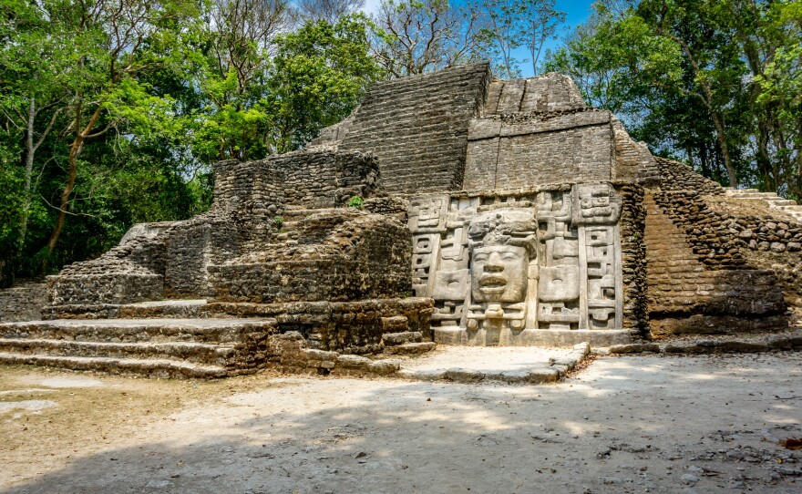 The Lamanai archaeological site was once a major city of the Maya civilization. Now a popular tourist destination, it's on the 2022 Watch List from the World Monuments Fund.