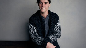 FILE - RJ Mitte poses for a portrait to promote the film, "Time Share", at the Music Lodge during the Sundance Film Festival, Jan. 20, 2018, in Park City, Utah.