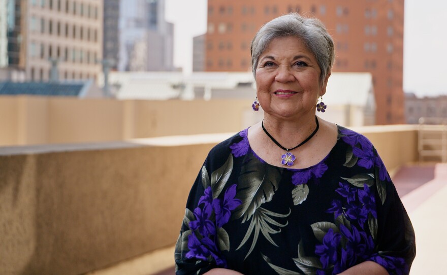 Democratic Elector and former Colorado State Senator Polly Baca