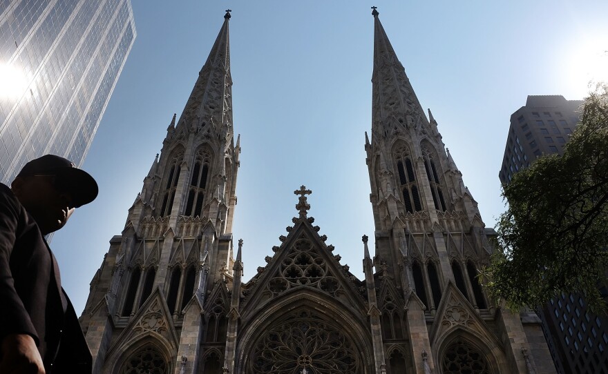 St. Patrick's Cathedral is the seat of the Roman Catholic Archdiocese of New York, which has released a list of 120 clergy members "credibly accused" of child sexual abuse.