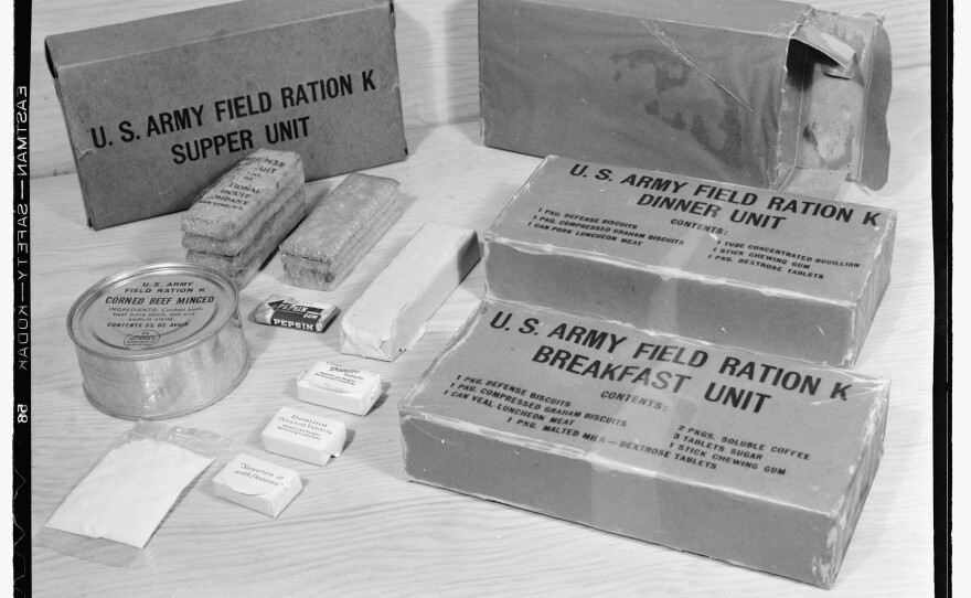 The U.S. military's need for longer-lasting rations led to the invention of many modern processed foods.