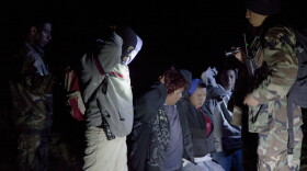 During the tour, an encounter with the fake border patrol.