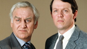 John Thaw as Inspector Morse and Kevin Whately as Sergeant Lewis
