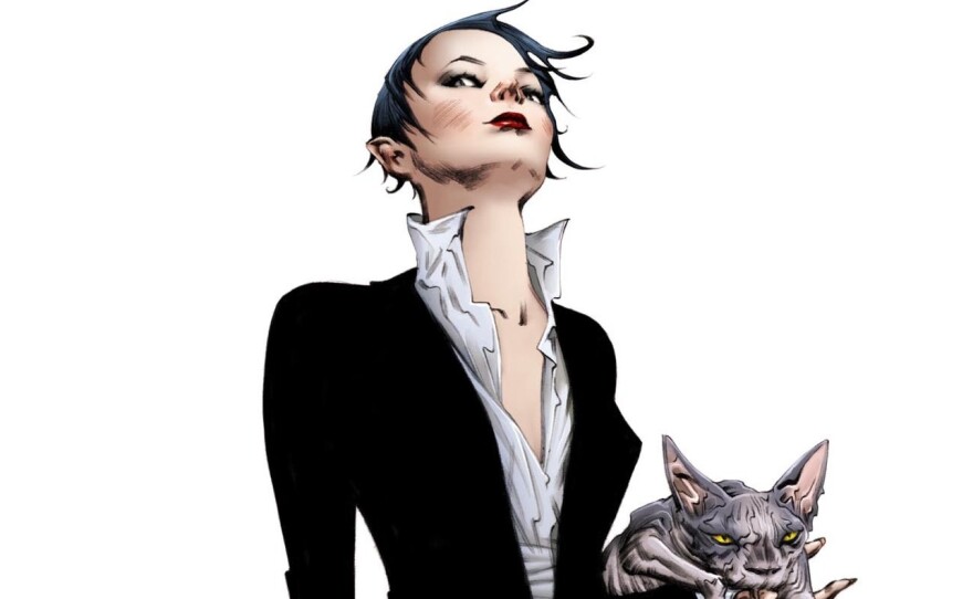 Catwoman may wear heels in her daily life - but not when she's fighting.