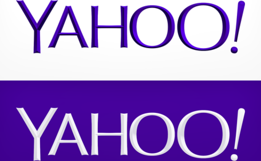 Yahoo's new logo.