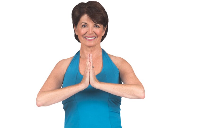 Peggy Cappy shows how yoga can improve balance and increase strength.
