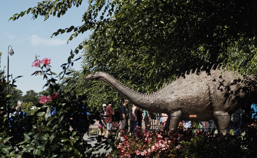 Entrance to the Creation Museum in Petersburg, Ky.