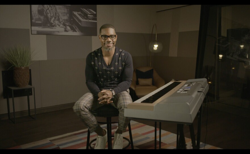 Musician and gospel singer, Kirk Franklin.