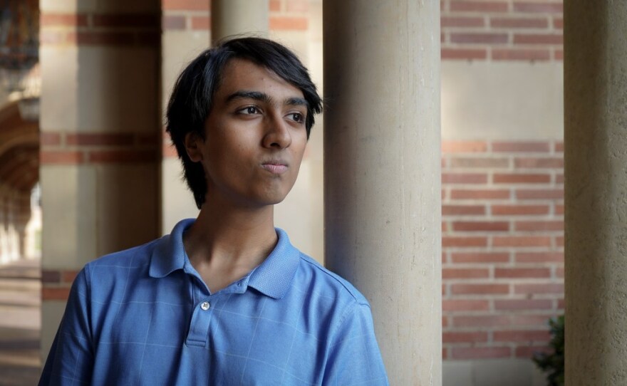 Sudarshan Seshadri on the campus of University of California, Los Angeles in an undated photo.