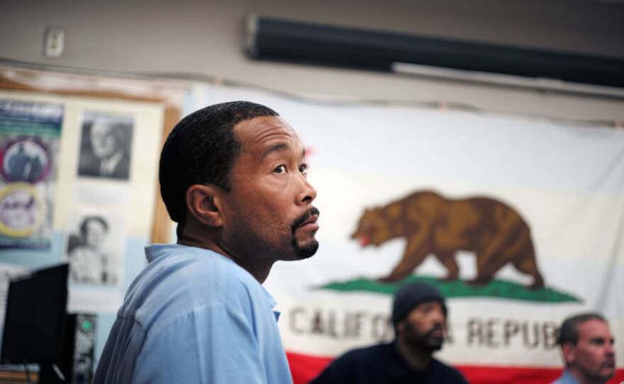 Allen Burnett, who just had his sentence commuted after 27 years in prison, said after he started working toward a B.A., his stepdaughter was inspired to enroll at Cal State LA, and his nieces and nephews have since started going to school. “This thing right here that we're doing,” he said, “it’s transcending this facility.”