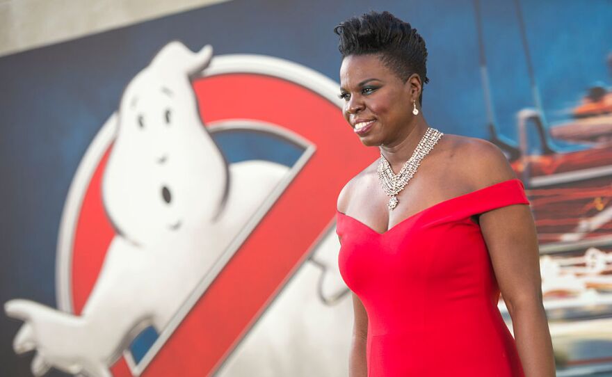 Actress Leslie Jones attends the Los Angeles premiere of Ghostbusters earlier this month.