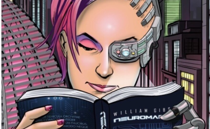 Attiba Royster's Comic-Con themed library card design.