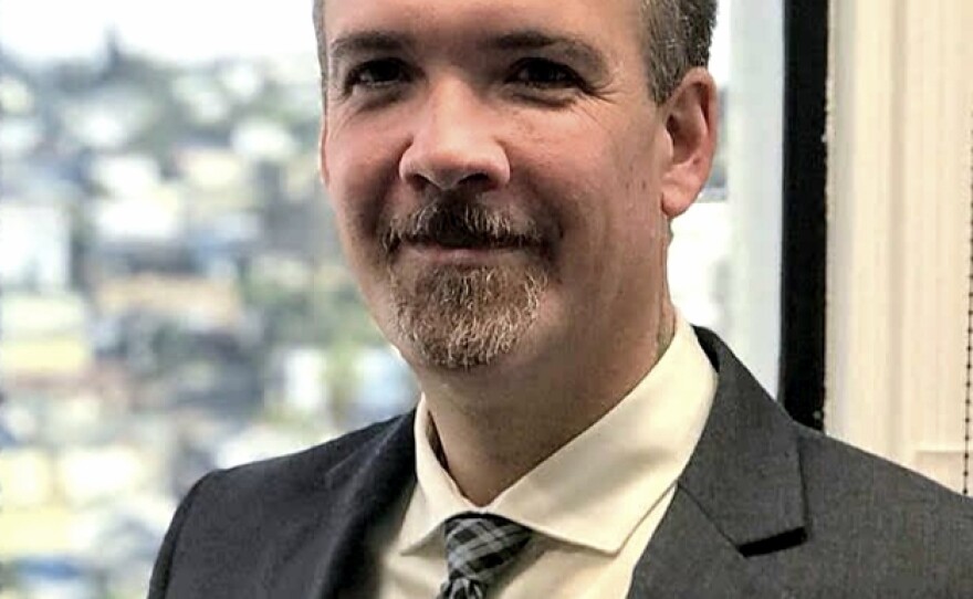 Sean Garcia-Leys, an attorney with the Urban Peace Institute, is shown in this undated photo.