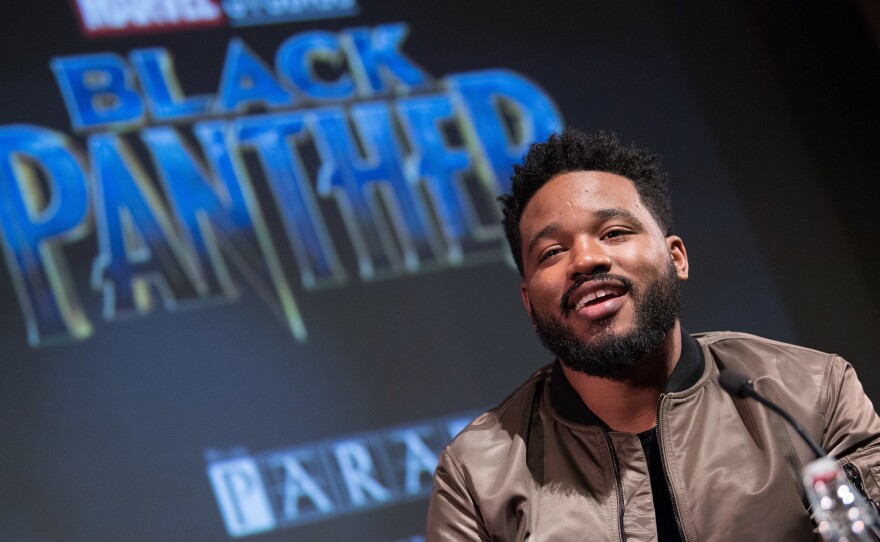 Director Ryan Coogler attends a London screening of his film Black Panther, the highest-grossing movie of 2018.