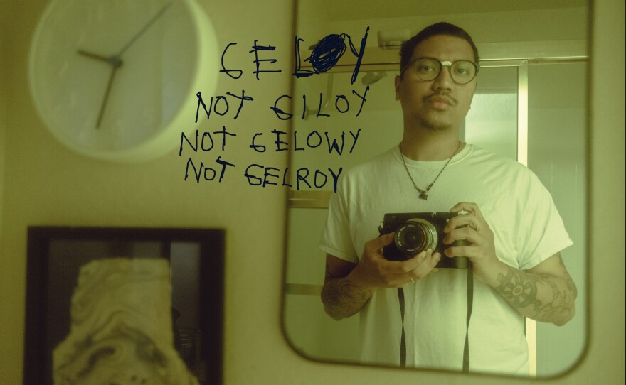 Self portrait, El Sobrante, California, 2022.