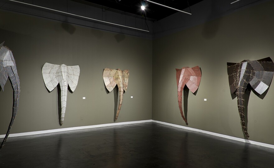 Wendy Maruyama, The wildLIFE Project, 2015. (l-r) Masaai Nights, Ghost, Orkanyawoi, Sonje, Lekuta.
