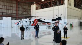 Cal Fire chief Thom Porter provides an update on the state's plans for fight wildfires during the coronavirus pandemic. July 9, 2020.