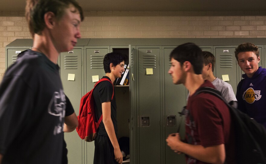 In August, Angel started ninth grade at Minto High School. He spent his summer taking classes down the road, at a summer school specifically for migrant students.