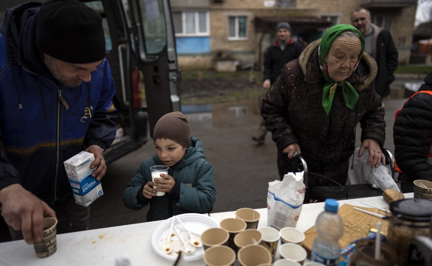 The war in Ukraine is creating food shortages at home and a ripple effect around the globe.