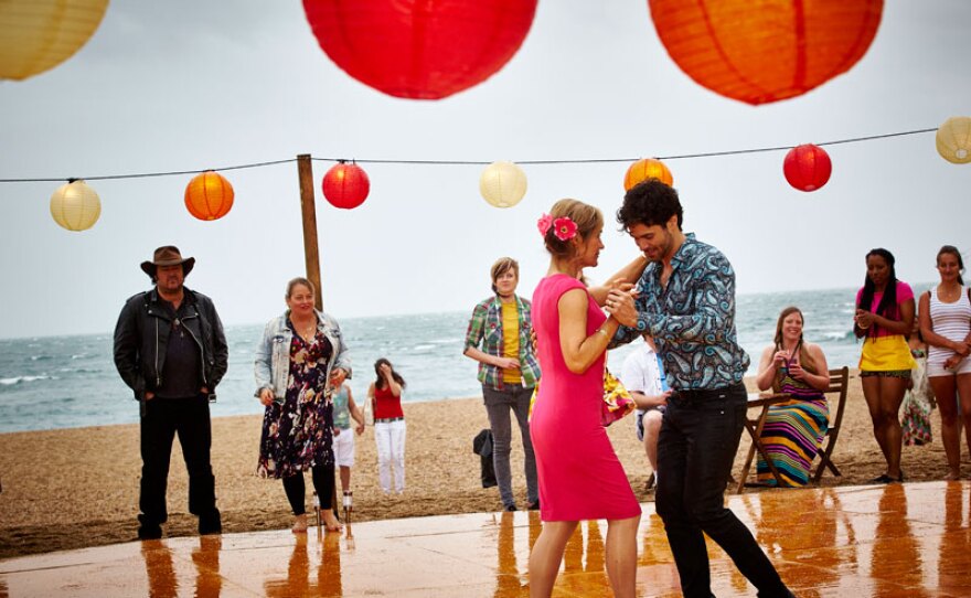 Carla Mendonca as Paula Barranco and Juan Pablo Yepez as Yordan Barranco in episode 10, “Dirty Dancing.”