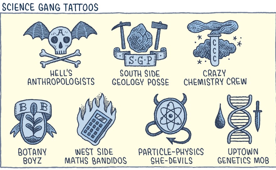 From <em>Department of Mind-Blowing Theories</em> by Tom Gauld.