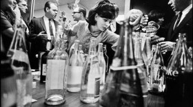 A Magnum photograph of a 1966 holiday office party taken by Leonard Freed, from a fun series recently featured on Slate. 