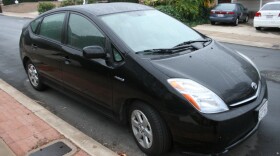 The Prius leaves a smaller carbon footprint than a conventional car even though it requires more energy to manufacture. 
