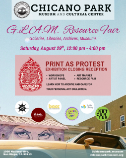 GLAM Resource Fair - 'Print to Protest' Closing Reception