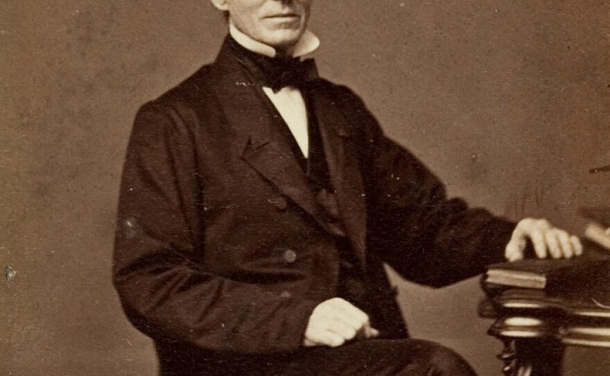 Portrait of William Lloyd Garrison, circa 1861.