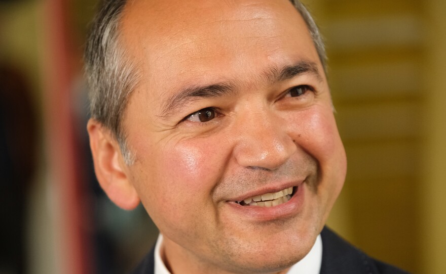 Octavian Ursu of the German Christian Democrats won a runoff for mayor of the small town of Görlitz in the country's east, beating an opponent from the far-right Alternative for Germany.