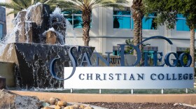 The campus of San Diego Christian College in Santee is shown on Dec. 11, 2019.