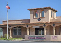 Exterior photo of the Barona Cultural Center and Museum
