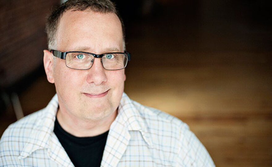 Wits host John Moe. Wits airs Fridays at 9 p.m. and Saturdays at 8 p.m. on KPBS Radio.
