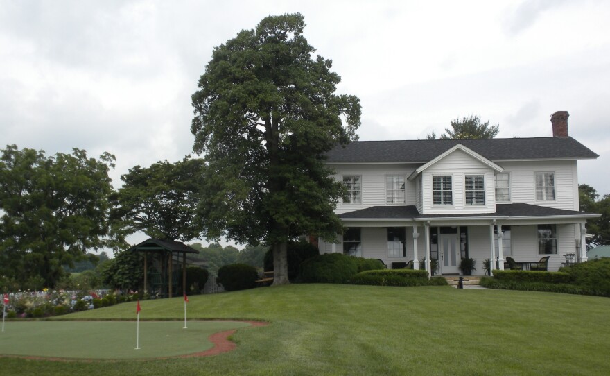 Chang Bunker's farmhouse in Mt. Airy.