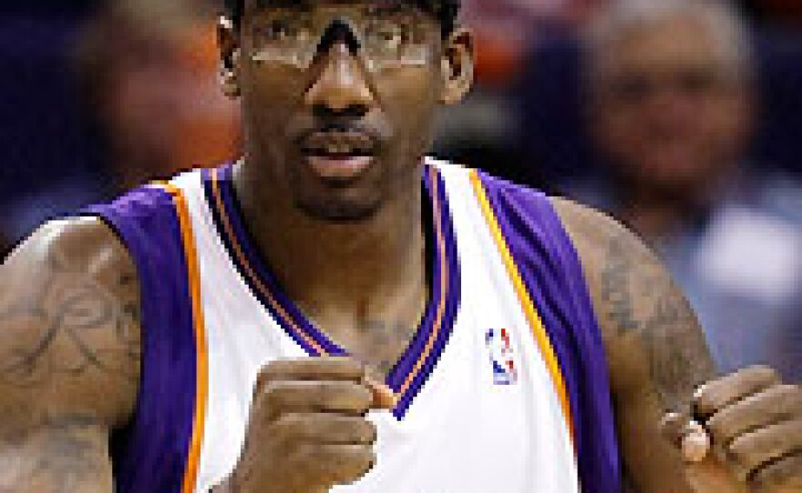 Phoenix Suns forward Amare Stoudemire