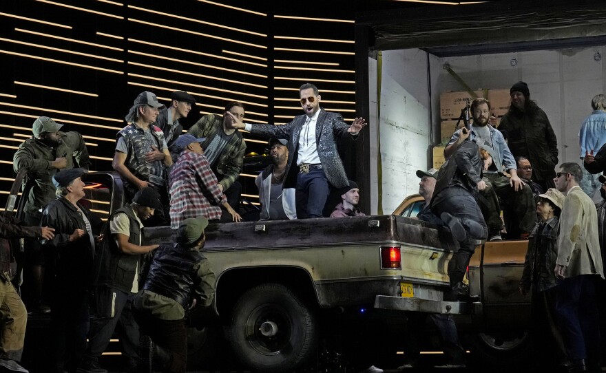 Kyle Ketelsen as Escamillo in Bizet's "Carmen."