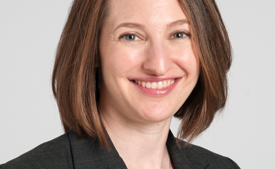 Dr. Rebecca Flyckt of the Cleveland Clinic was a member of the surgical team that gave McFarland a transplanted uterus. Having to remove the organ was "incredibly disappointing," Flyckt says, but she adds that the team learned valuable lessons.