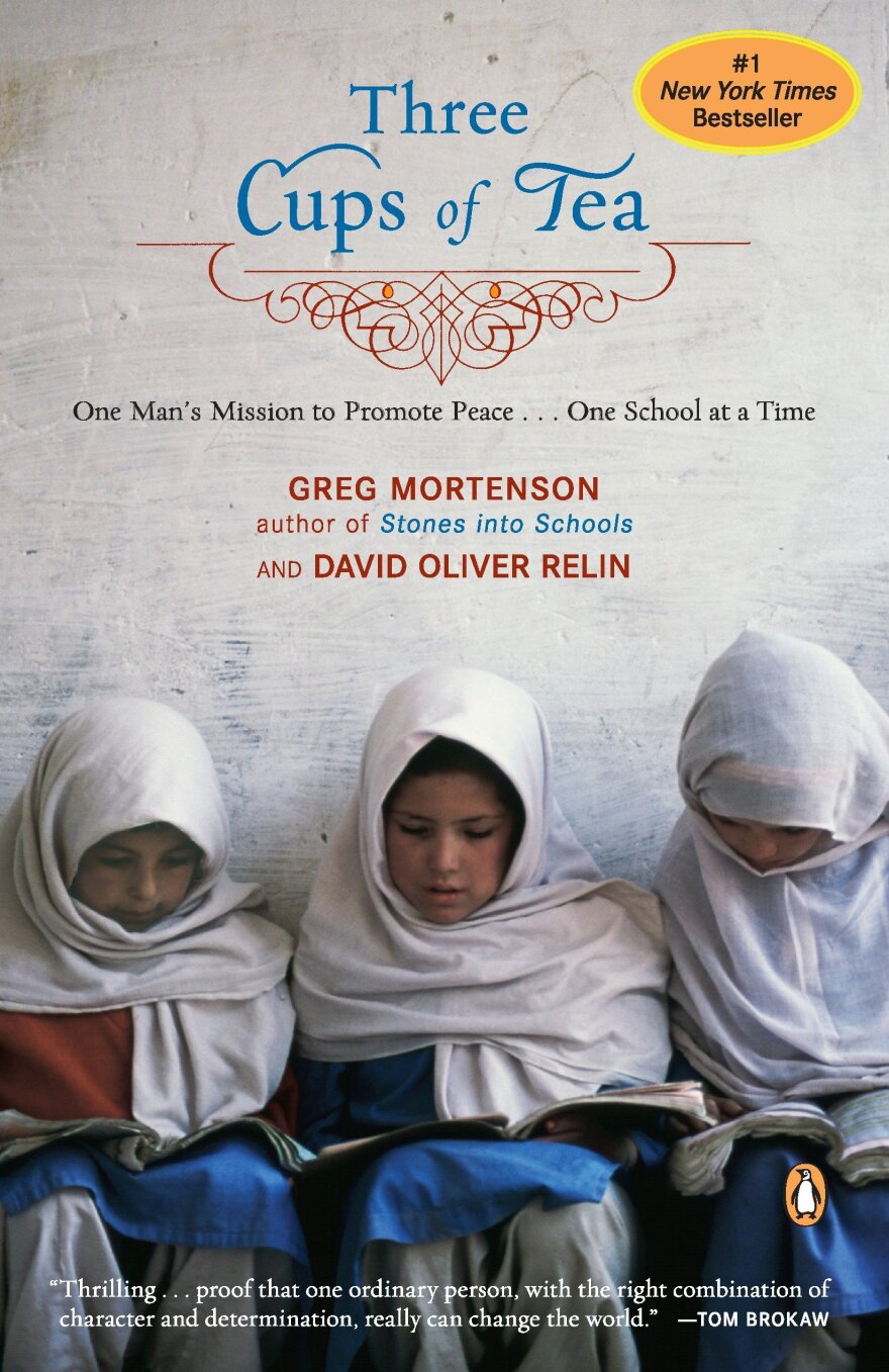 Three Cups of Tea by Greg Mortenson Book Cover